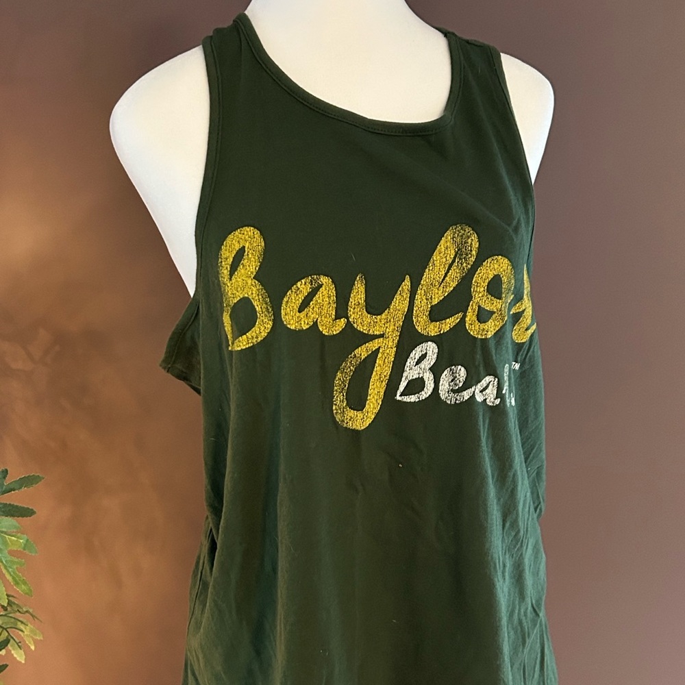 Baylor Bears Racerback Tank M Couture